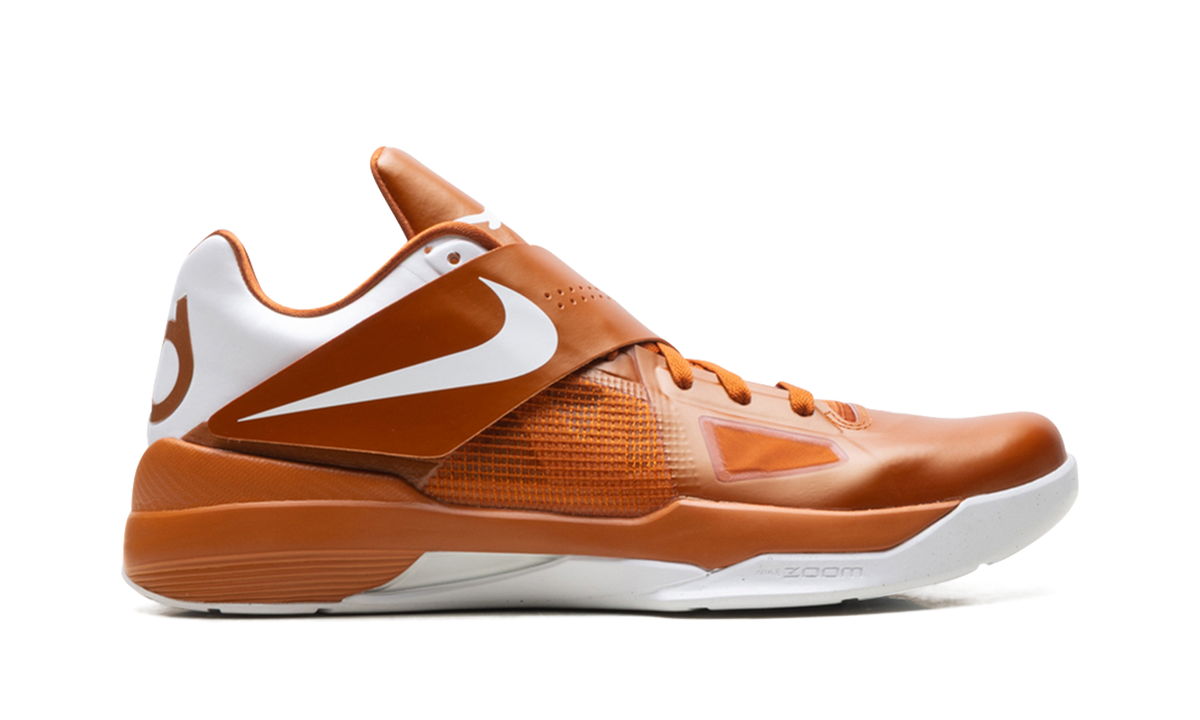 Overkicks - Nike KD 4 Texas Longhorns (2025) (IB3555-800) - detalle talon