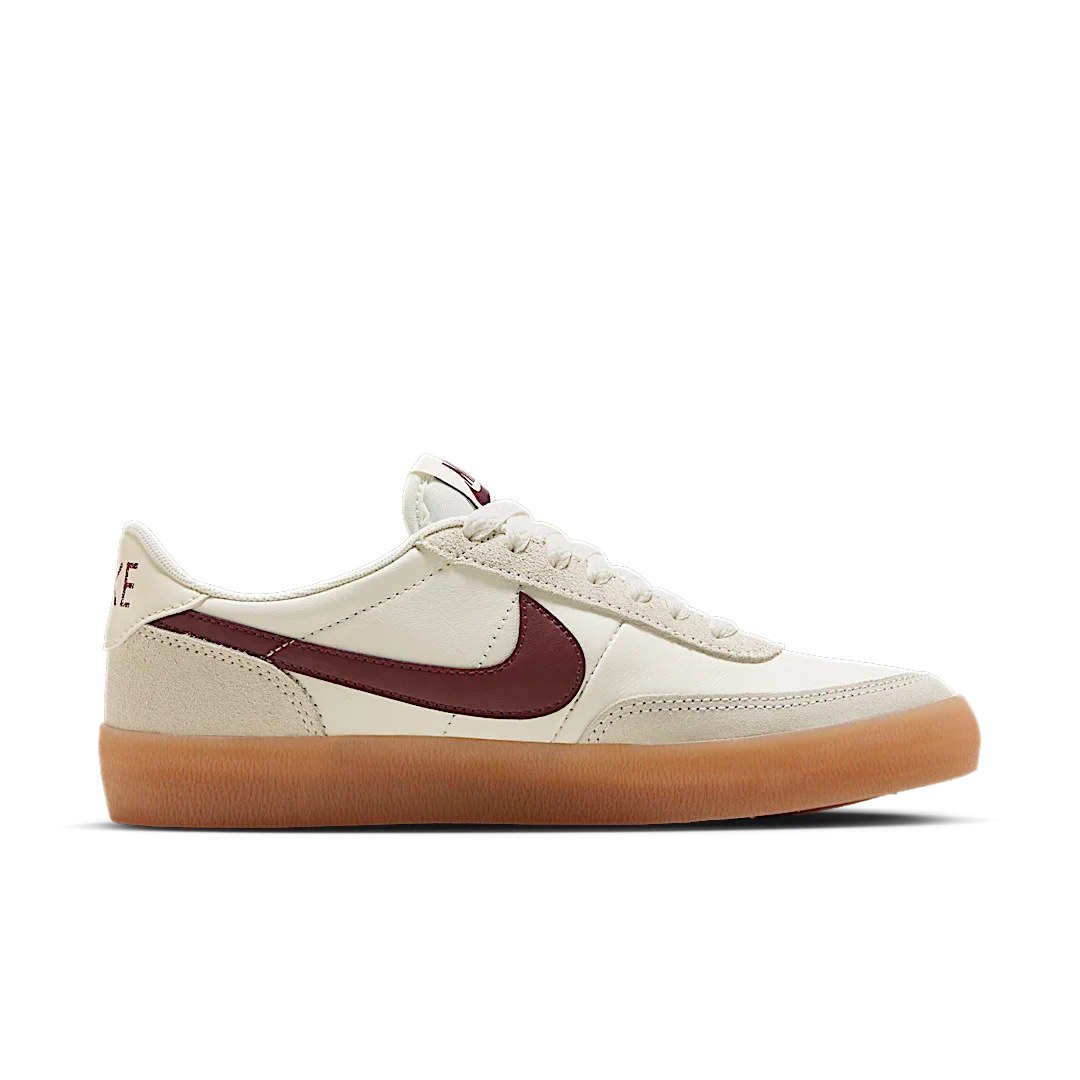 Overkicks - Nike Killshot 2 Sail Gum Yellow Night Maroon (Womens) (FZ5630-103) - par completo