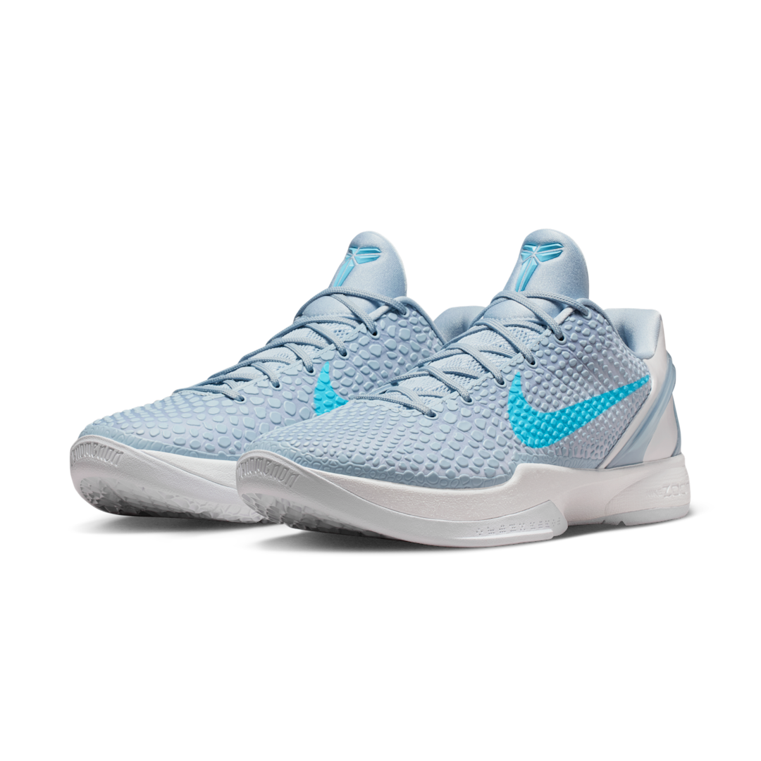 Overkicks - Nike Kobe 6 Protro Caitlin Clark Light Armory Blue (IO3672-400) - vista trasera