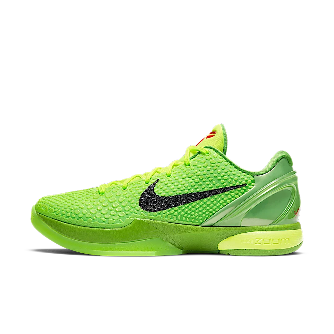 Overkicks - Nike Kobe 6 Protro Grinch (2020) (CW2190-300) - vista lateral