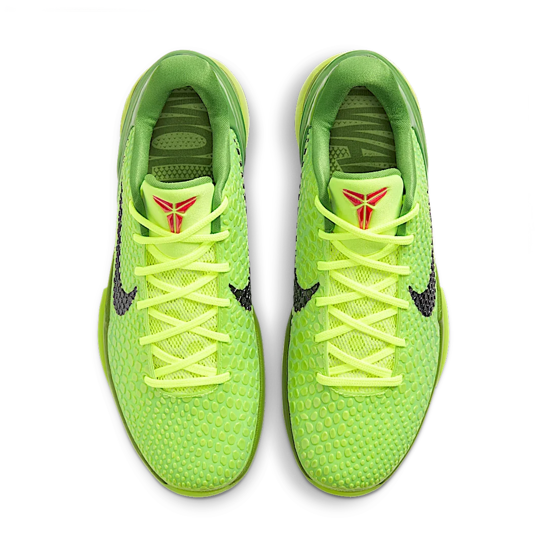 Overkicks - Nike Kobe 6 Protro Grinch (2020) (CW2190-300) - par completo