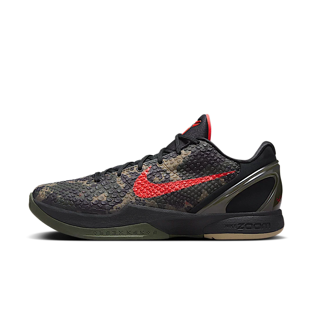 Overkicks - Nike Kobe 6 Protro Italian Camo (2024) (FQ3546-001) - vista lateral