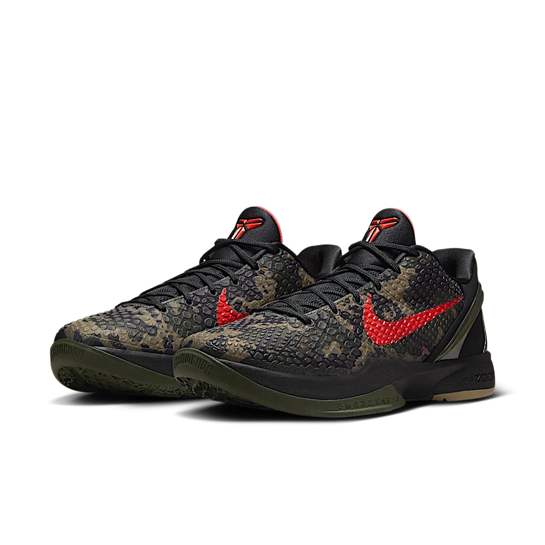 Overkicks - Nike Kobe 6 Protro Italian Camo (2024) (FQ3546-001) - vista trasera