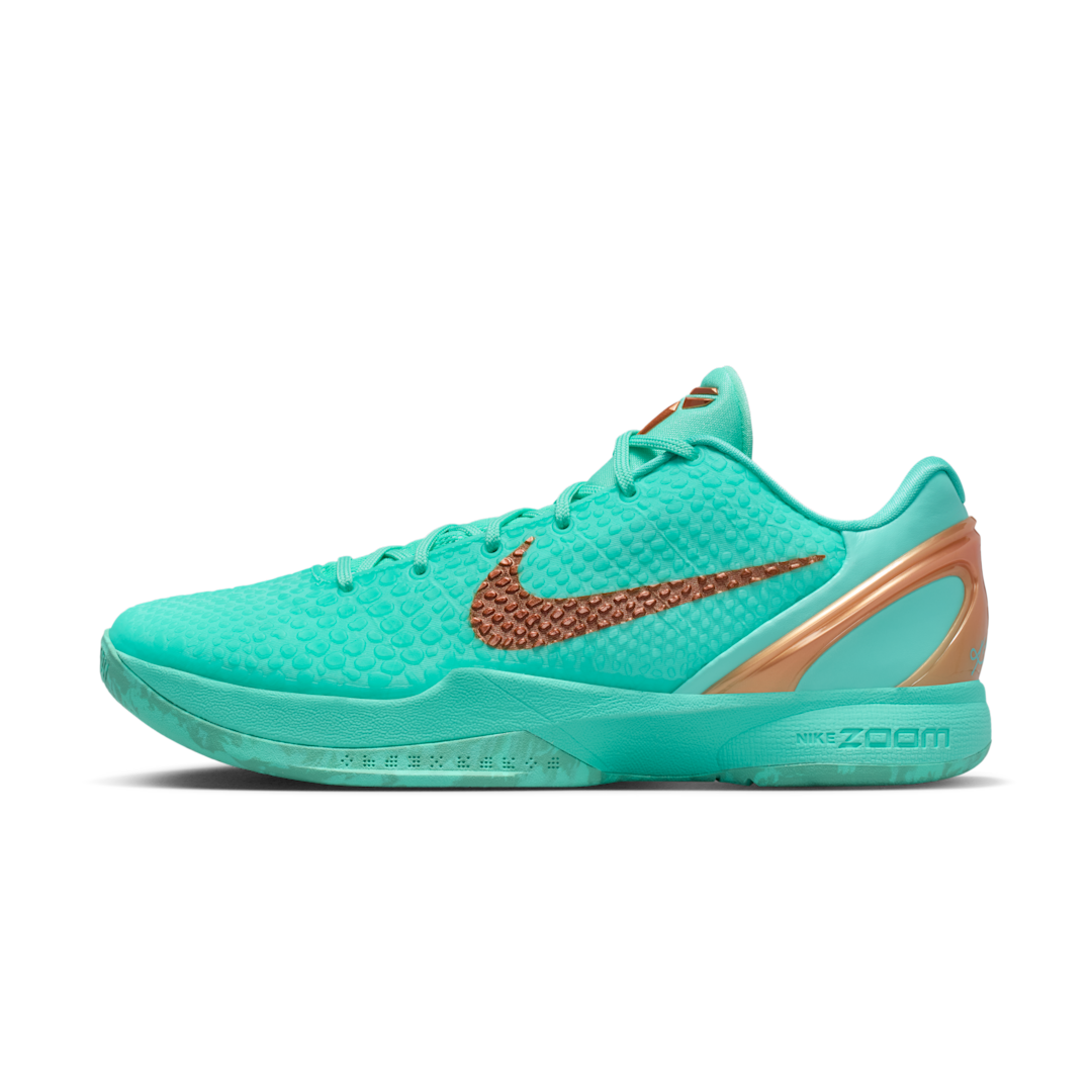 Overkicks - Nike Kobe 6 Protro Jalen Brunson Statue of Liberty (IQ5774-300) - vista lateral