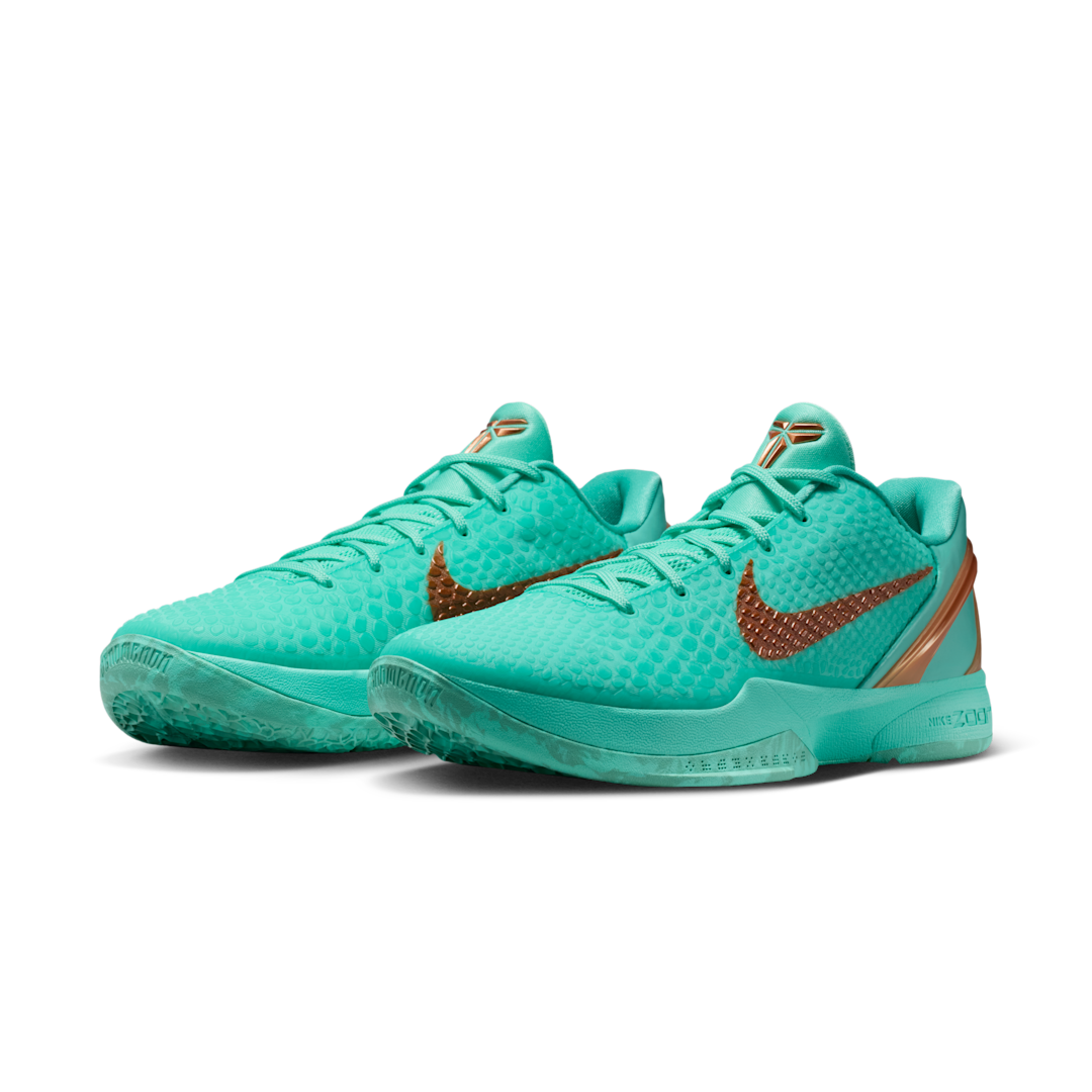 Overkicks - Nike Kobe 6 Protro Jalen Brunson Statue of Liberty (IQ5774-300) - vista trasera