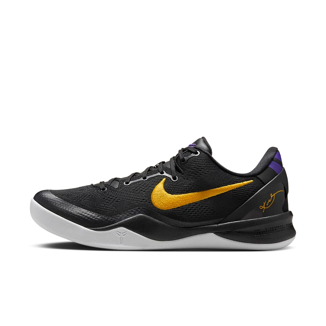 Overkicks - Nike Kobe 8 Protro Lakers Away (HF9550-001) - vista lateral