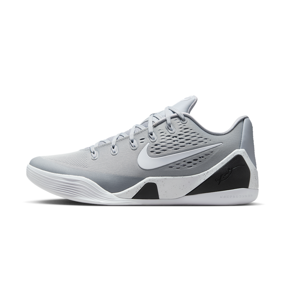 Overkicks - Nike Kobe 9 EM Low Protro TB Wolf Grey (IH1401-001) - vista lateral