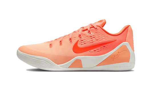 Overkicks - Nike Kobe 9 Low Protro Orange Frost Brilliant Orange Summit White Ice Peach (IM6119-800) - vista lateral