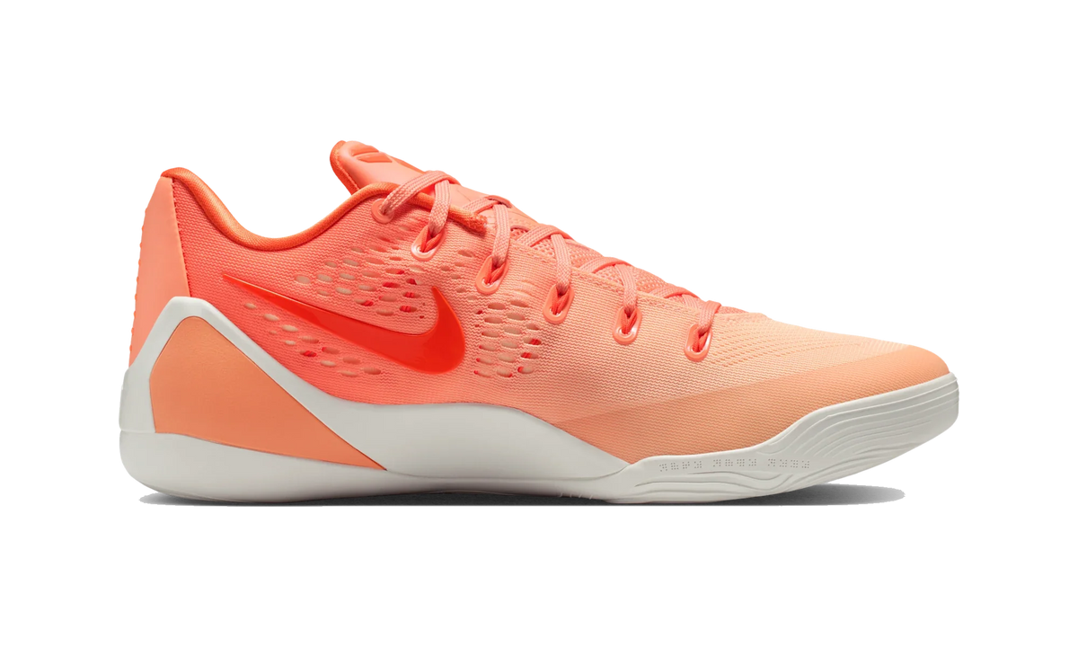 Overkicks - Nike Kobe 9 Low Protro Orange Frost Brilliant Orange Summit White Ice Peach (IM6119-800) - detalle suela
