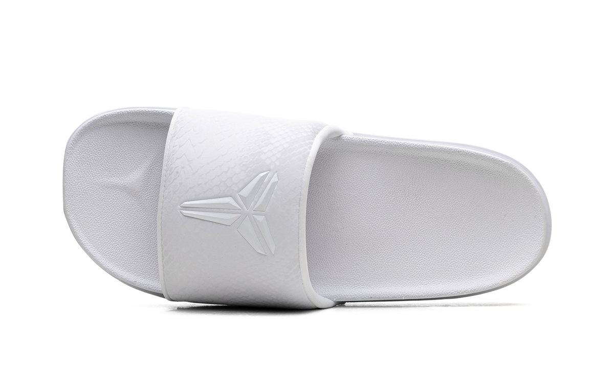 Overkicks - Nike Kobe Offcourt Slide Triple White (IF2870-100) - vista superior