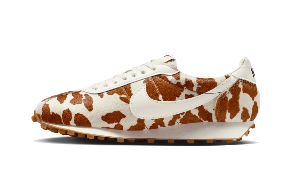Overkicks - Nike LD-1000 Cow Print Phantom Safety Orange (Womens) (IM8073-030) - vista lateral