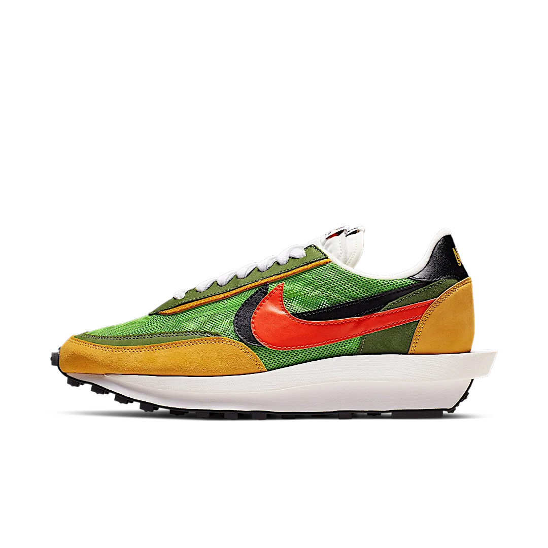 Overkicks - Nike LD Waffle sacai Green Gusto (BV0073-300) - vista lateral
