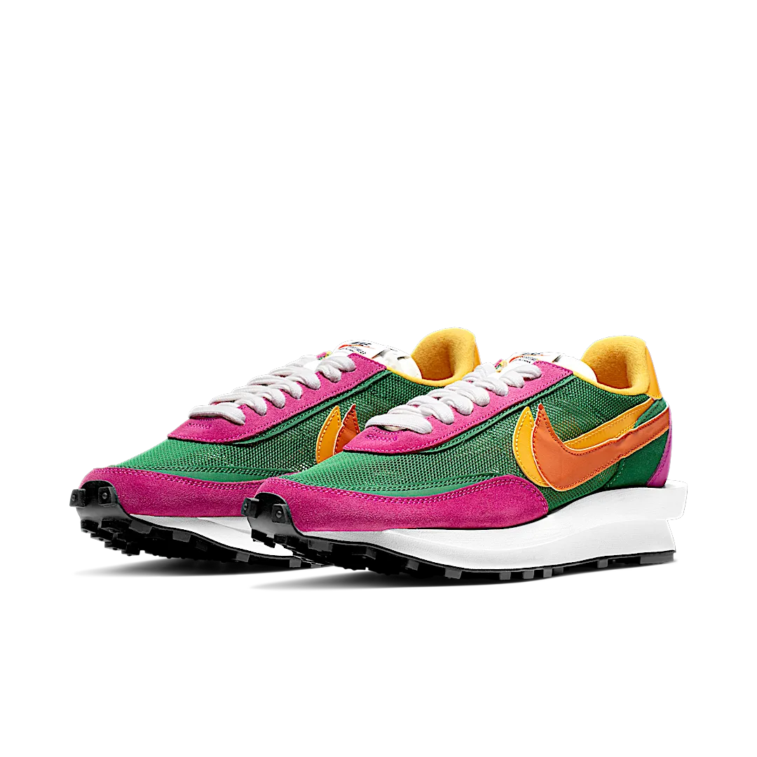 Overkicks - Nike LD Waffle sacai Pine Green (BV0073-301) - vista trasera