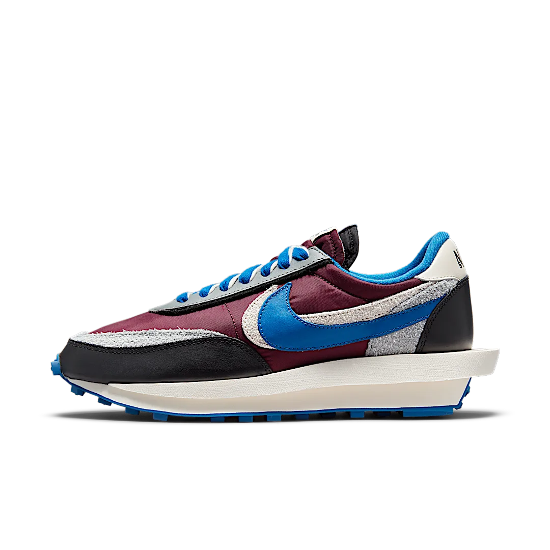 Overkicks - Nike LD Waffle sacai Undercover Night Maroon Team Royal (DJ4877-600) - vista lateral