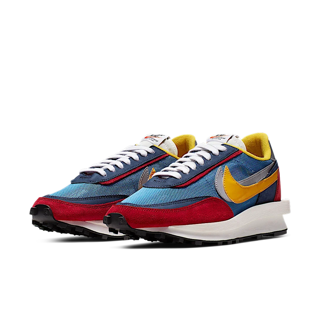 Overkicks - Nike LD Waffle sacai Varsity Blue (BV0073-400) - vista trasera