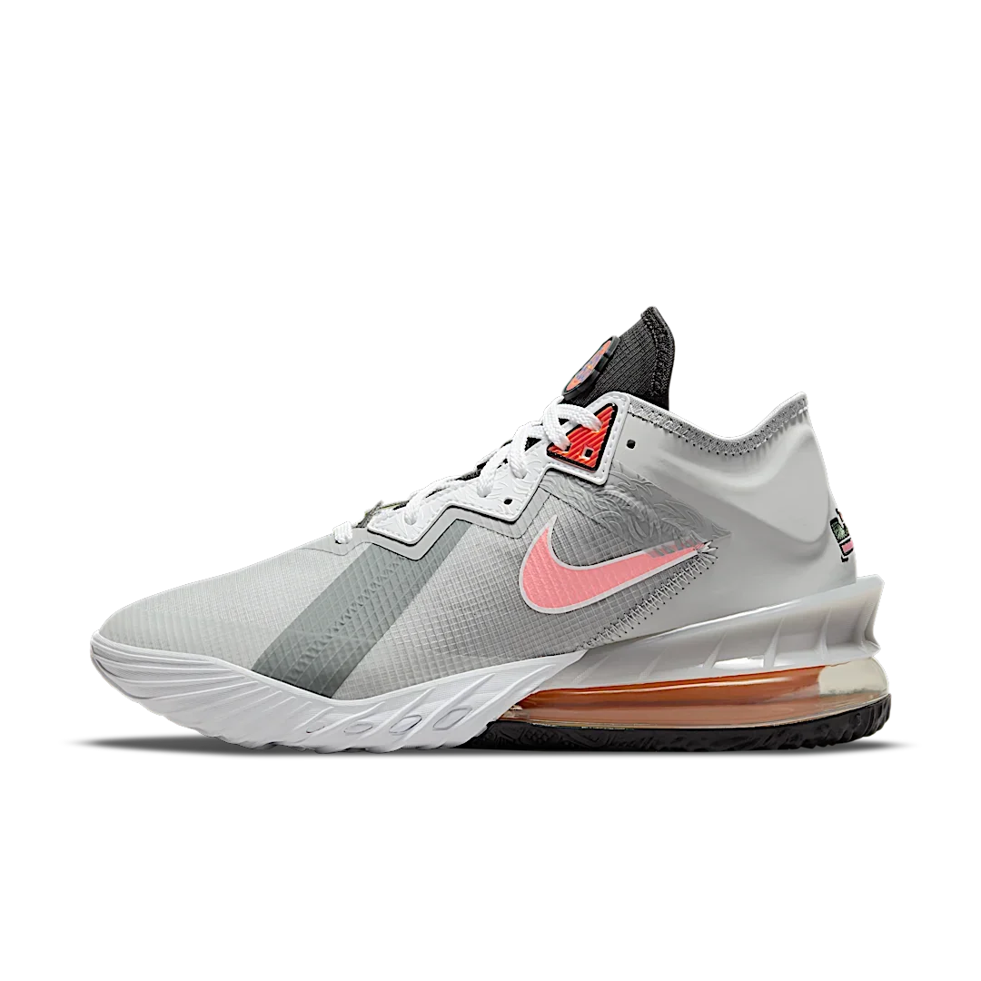 Overkicks - Nike LeBron 18 Low Bugs vs Marvin Space Jam (CV7562-005) - vista lateral