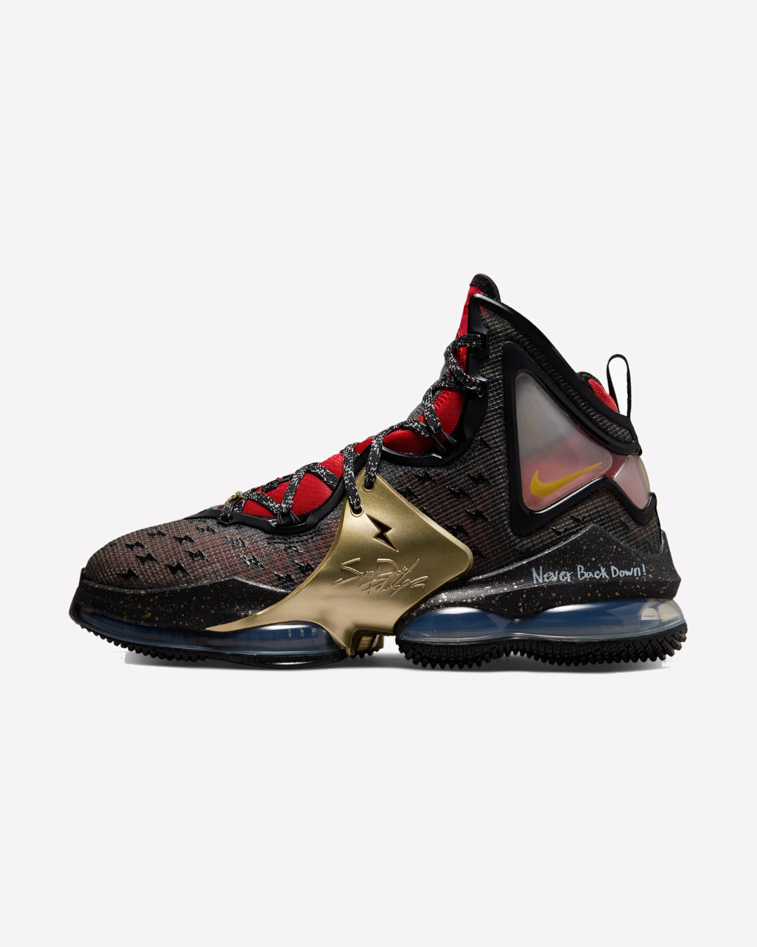 Overkicks - Nike LeBron 19 Doernbecher Sam David (DR6255-001) - vista lateral