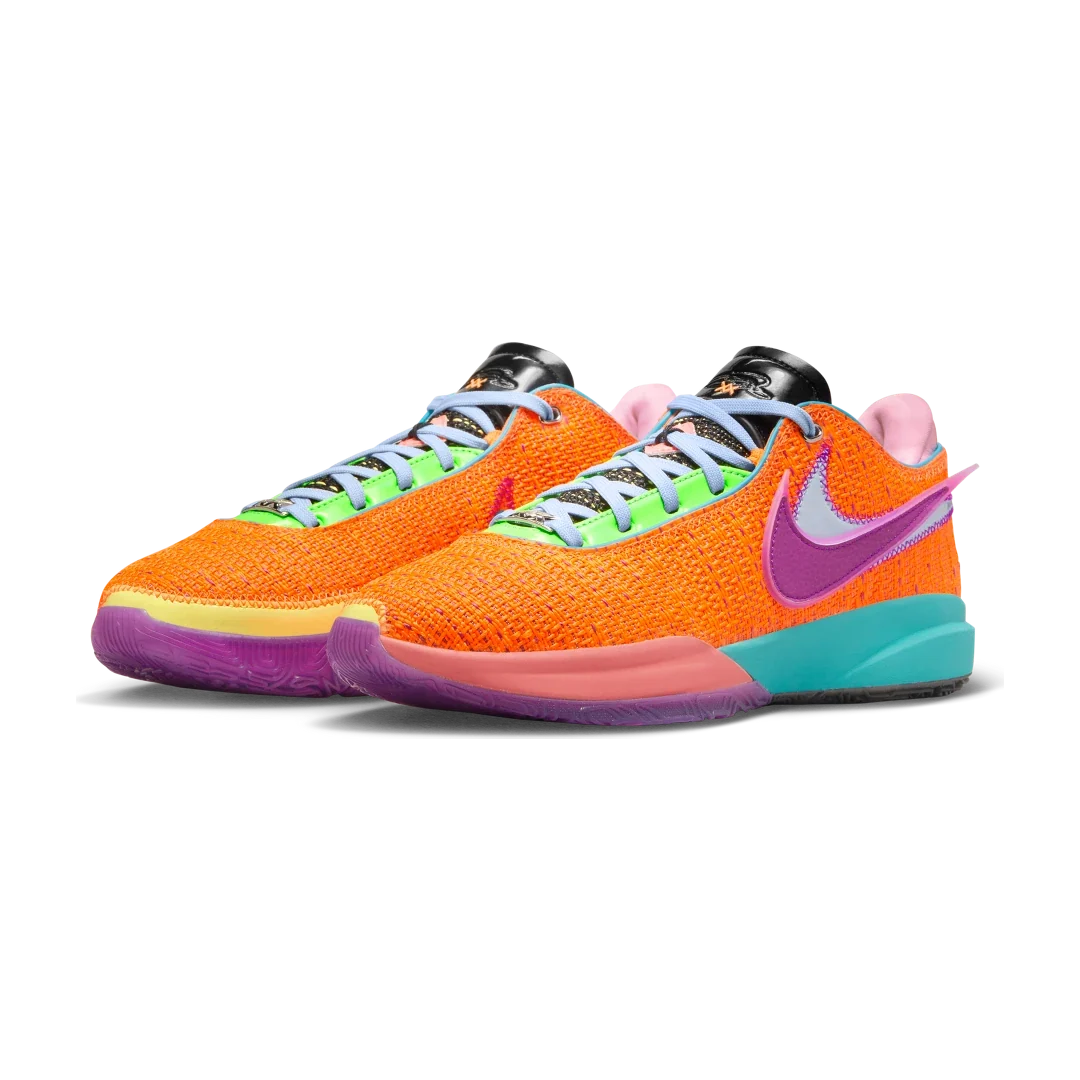Overkicks - Nike LeBron 20 Chosen 1 (DJ5423-800/DJ5422-800) - vista trasera