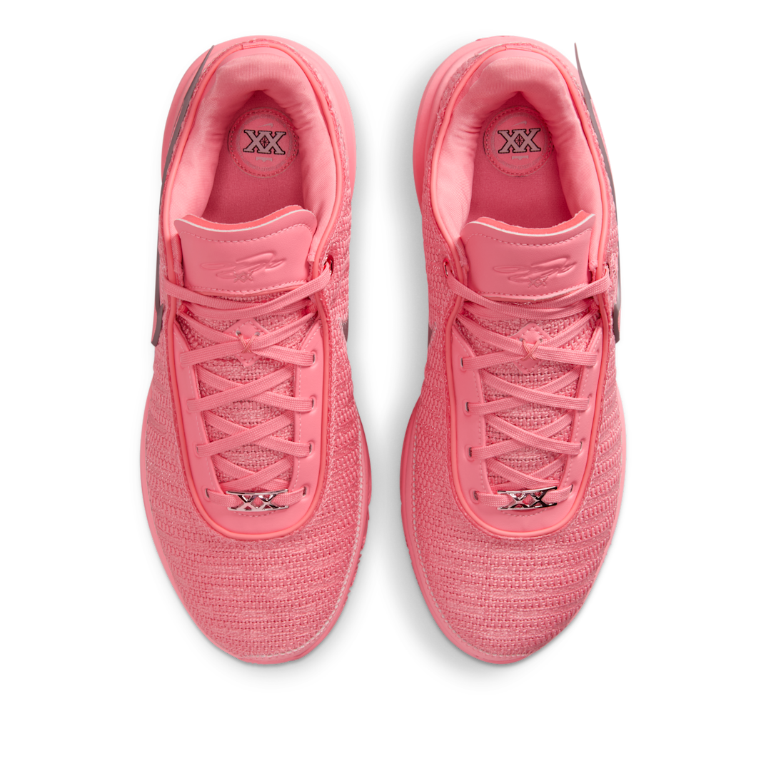 Overkicks - Nike LeBron 20 Pink Diamond (DJ5423-600 / DJ5422-600) - par completo