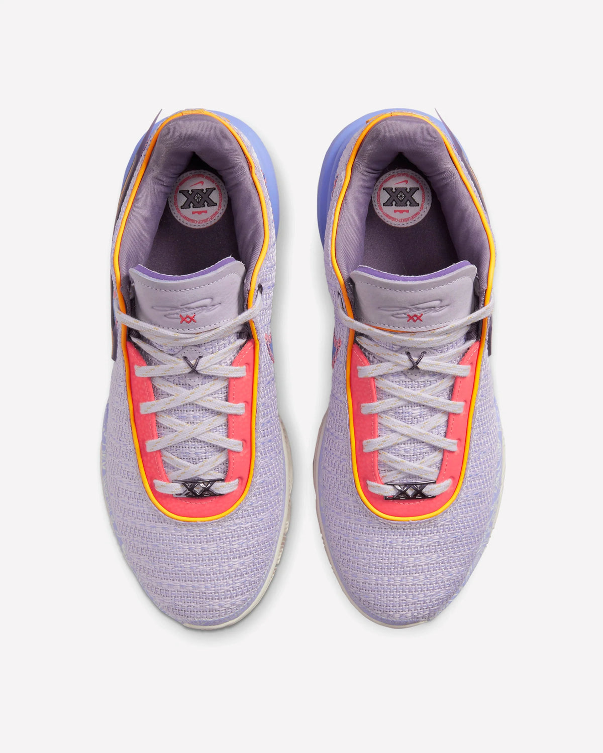 Overkicks - Nike LeBron 20 Violet Frost (DJ5423-500/DJ5422-500) - par completo