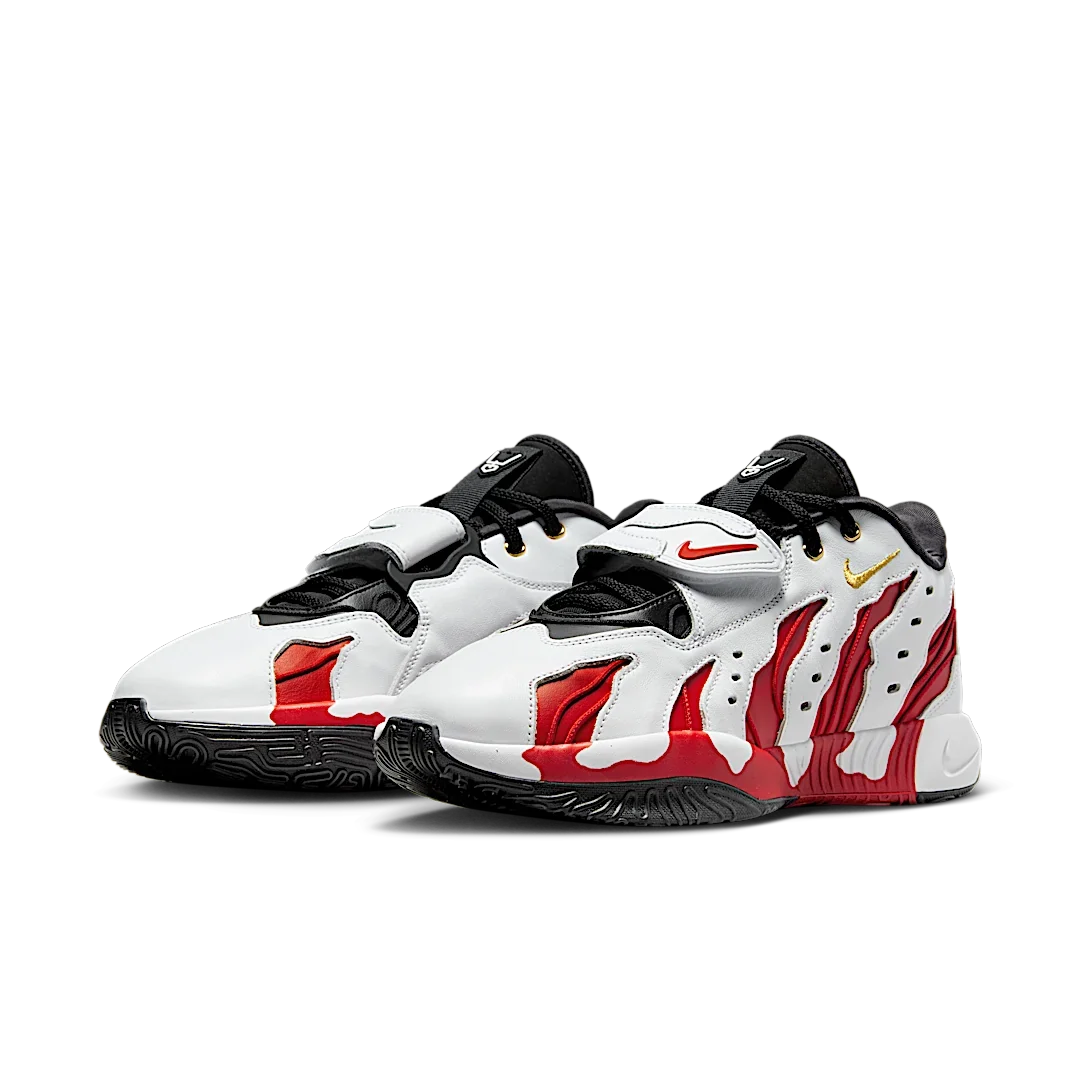 Overkicks - Nike LeBron 21 Prime 96 (HV1221-100/HV1222-100) - vista trasera
