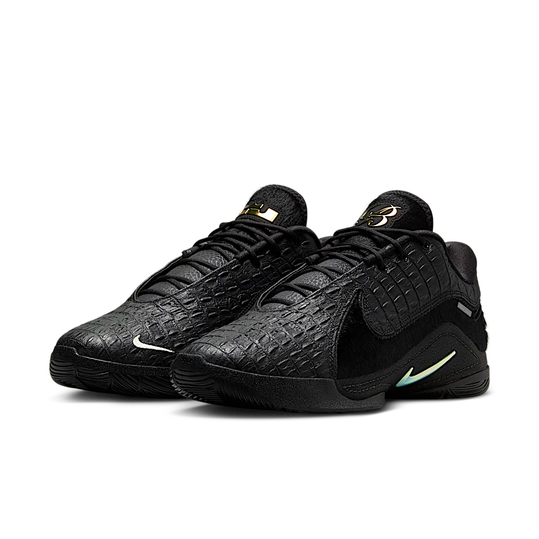 Overkicks - Nike LeBron 22 Black Label (IB3866-001/IB3865-001) - vista trasera