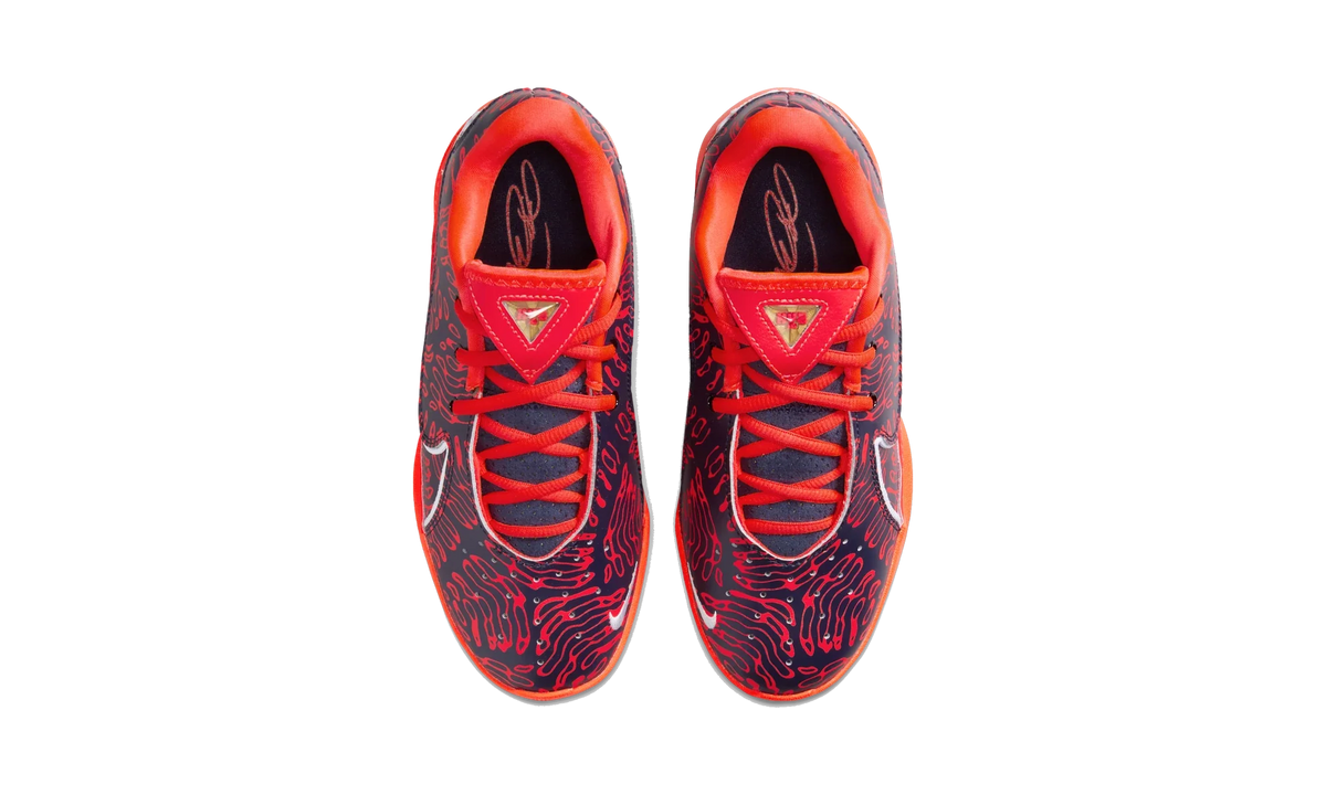 Overkicks - Nike LeBron 22 Bright Crimson Obsidian (GS) (HQ3673-400) - imagen 5