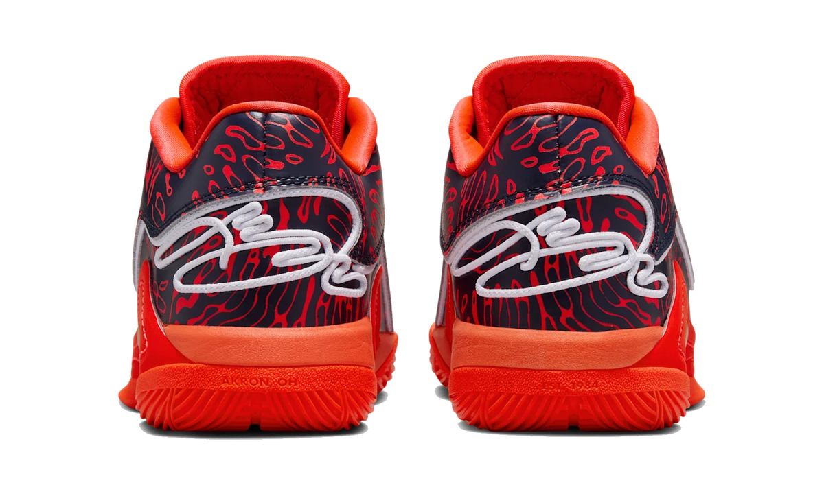 Overkicks - Nike LeBron 22 Bright Crimson Obsidian (GS) (HQ3673-400) - imagen 6