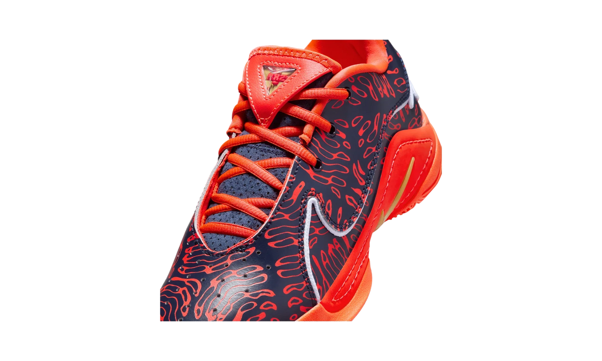 Overkicks - Nike LeBron 22 Bright Crimson Obsidian (GS) (HQ3673-400) - imagen 7