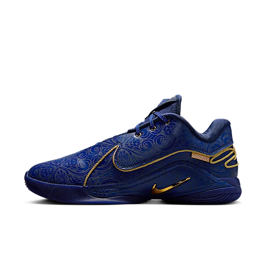 Overkicks - Nike LeBron 22 Monopoly Deep Royal Blue (HV5145-400/HV5146-400) - vista lateral
