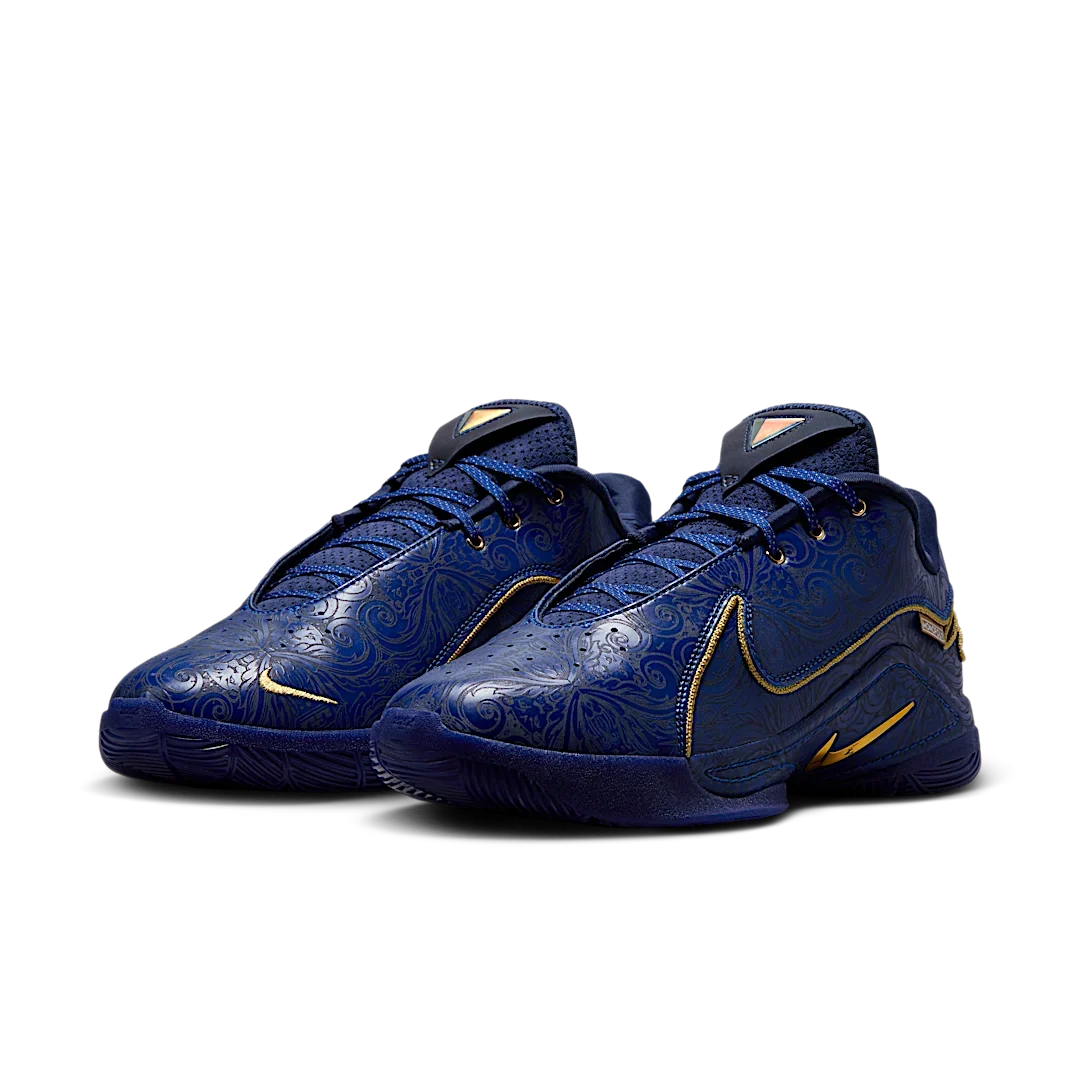 Overkicks - Nike LeBron 22 Monopoly Deep Royal Blue (HV5145-400/HV5146-400) - vista trasera