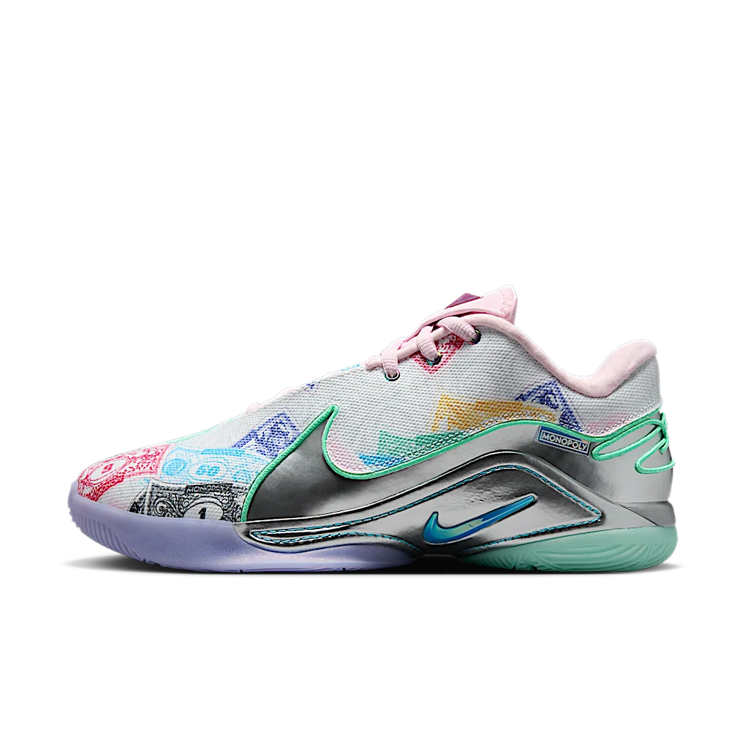 Overkicks - Nike LeBron 22 Monopoly (Translucent Outsole) (FZ1097-100) - vista lateral