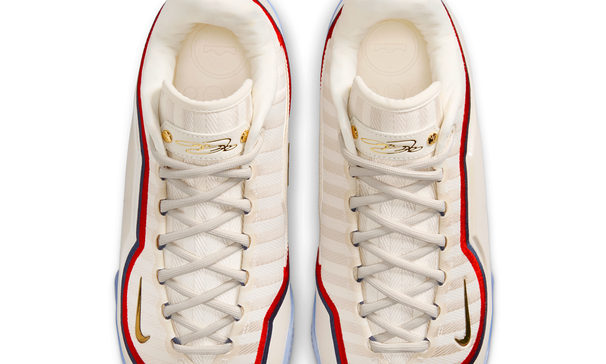 Overkicks - Nike LeBron 23 Old Glory (IB9562-103) - vista superior