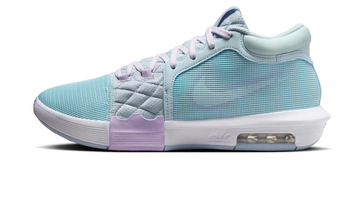 Overkicks - Nike LeBron Witness 8 Easter (FB2239-401 / FB2237-401) - vista lateral