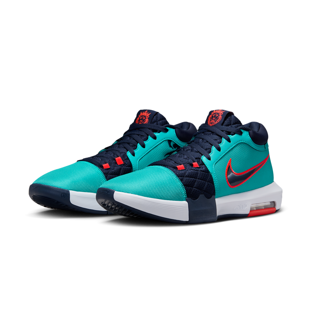 Overkicks - Nike LeBron Witness 8 Red Carpet (HQ2139-300) - vista trasera