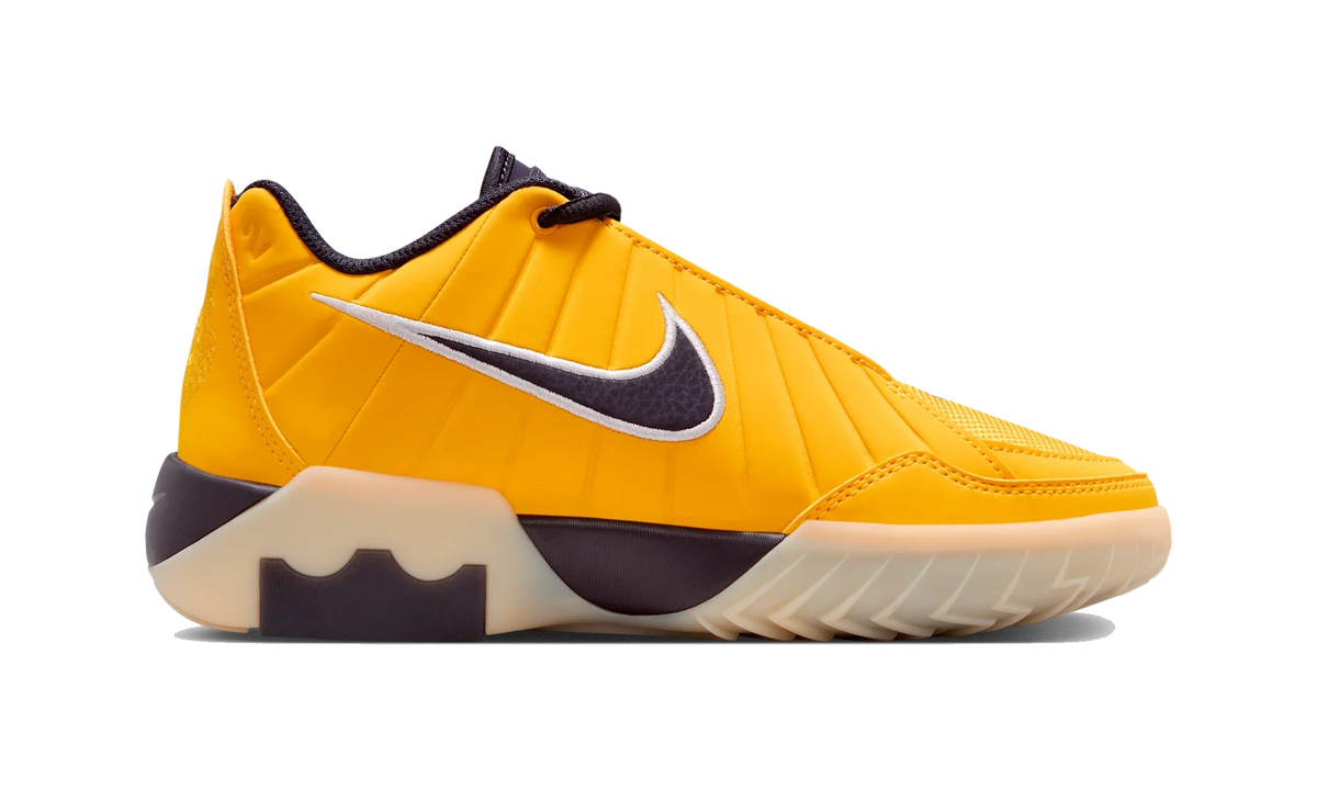 Overkicks - Nike LeBron Witness 9 Amarillo Soft Yellow Cave Purple (GS) (HV2270-700) - imagen 4