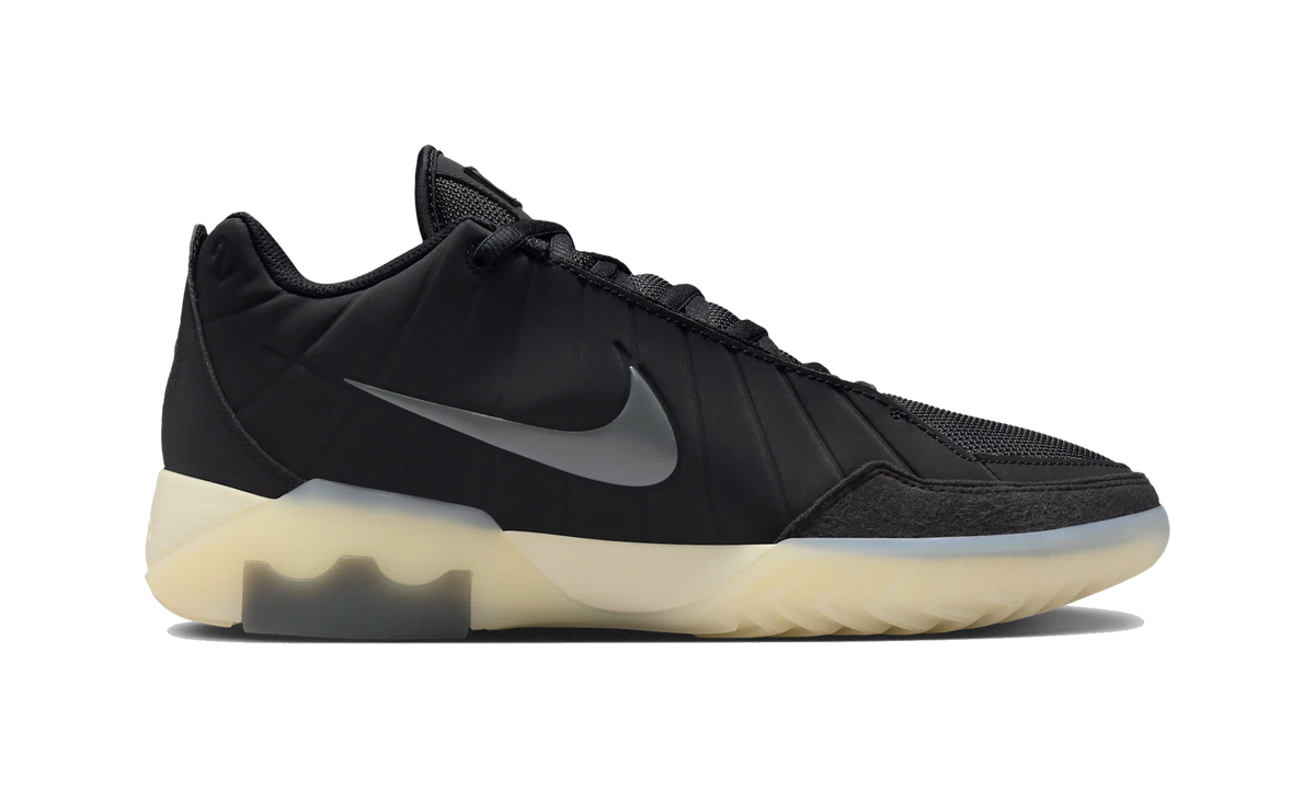 Overkicks - Nike LeBron Witness 9 Black Coconut Milk (Translucent Outsole) (HQ8034-001) - detalle suela