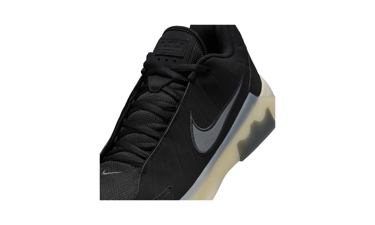 Overkicks - Nike LeBron Witness 9 Black Coconut Milk (Translucent Outsole) (HQ8034-001) - detalle lateral interior