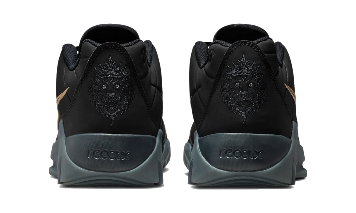 Overkicks - Nike LeBron Witness 9 Black Dark Smoke Grey (Translucent Outsole) (HQ8034-003) - detalle talon