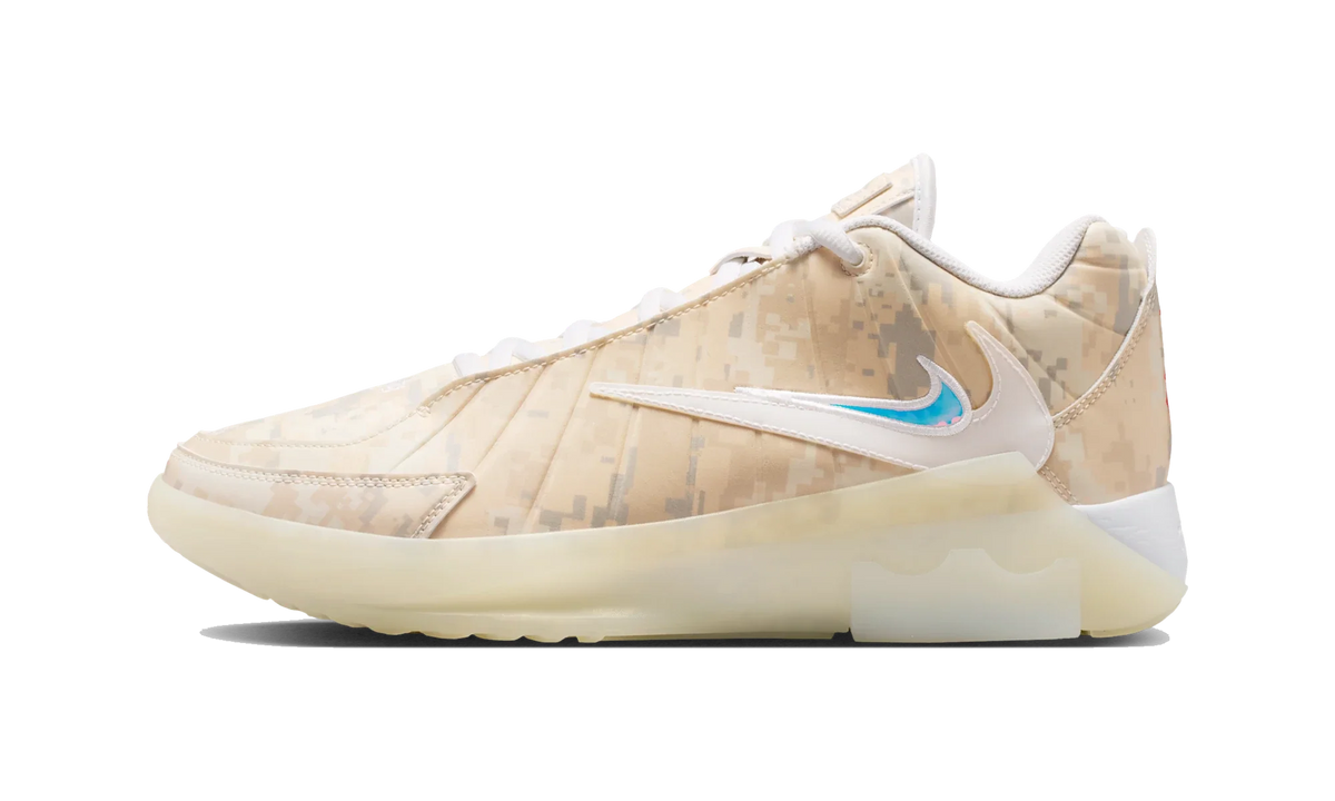 Overkicks - Nike LeBron Witness 9 Bronny James Camo PE (IO7381-100) - vista lateral