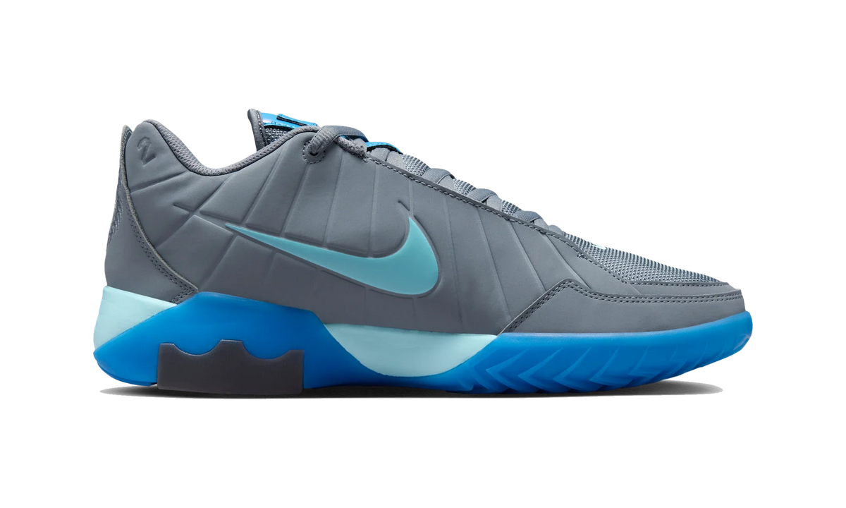 Overkicks - Nike LeBron Witness 9 Cool Grey Aurora Blue (Translucent Outsole) (HQ8034-005) - detalle suela