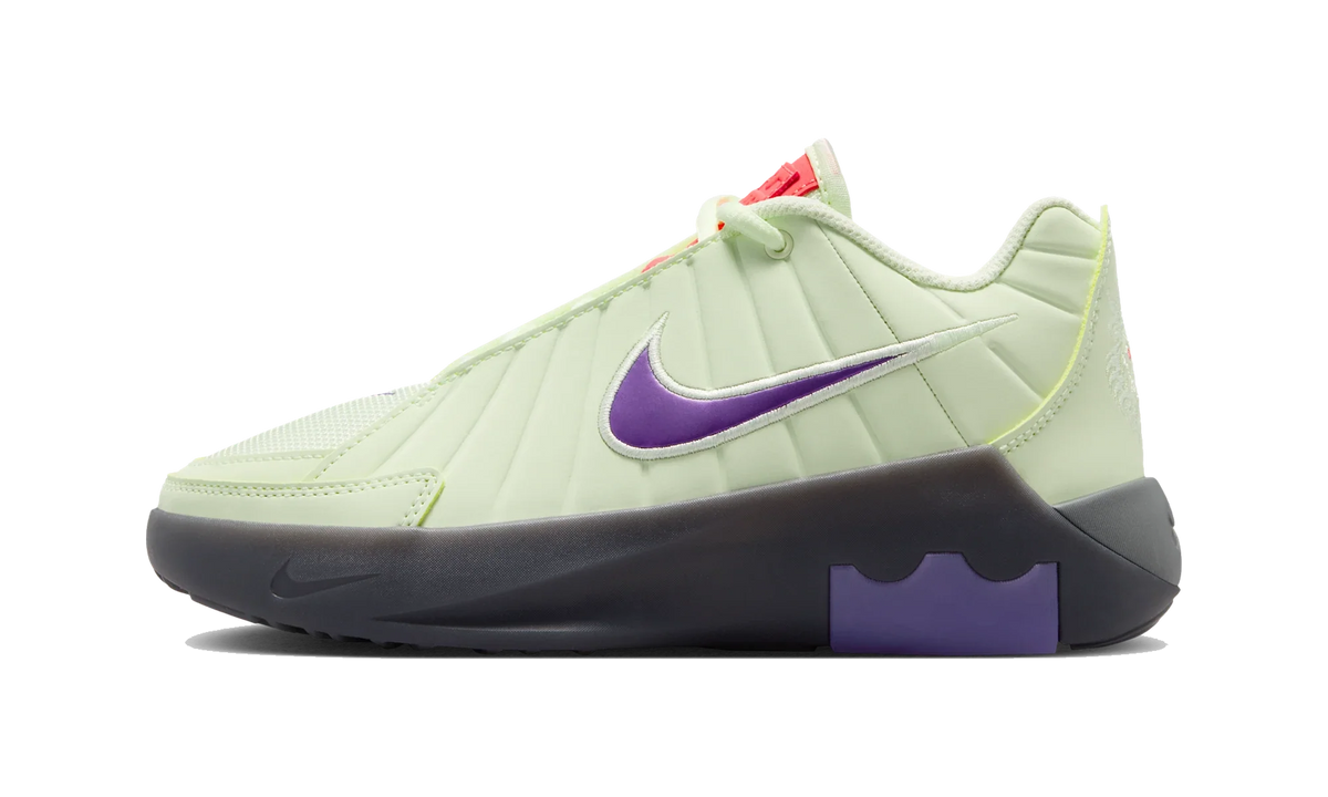 Overkicks - Nike LeBron Witness 9 Volt Tint Black Smoke Grey (GS) (HV2270-701) - vista lateral