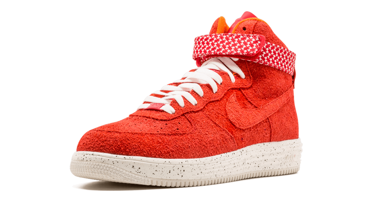 Overkicks - Nike Lunar Force 1 High Undefeated Red (652806-660) - vista superior