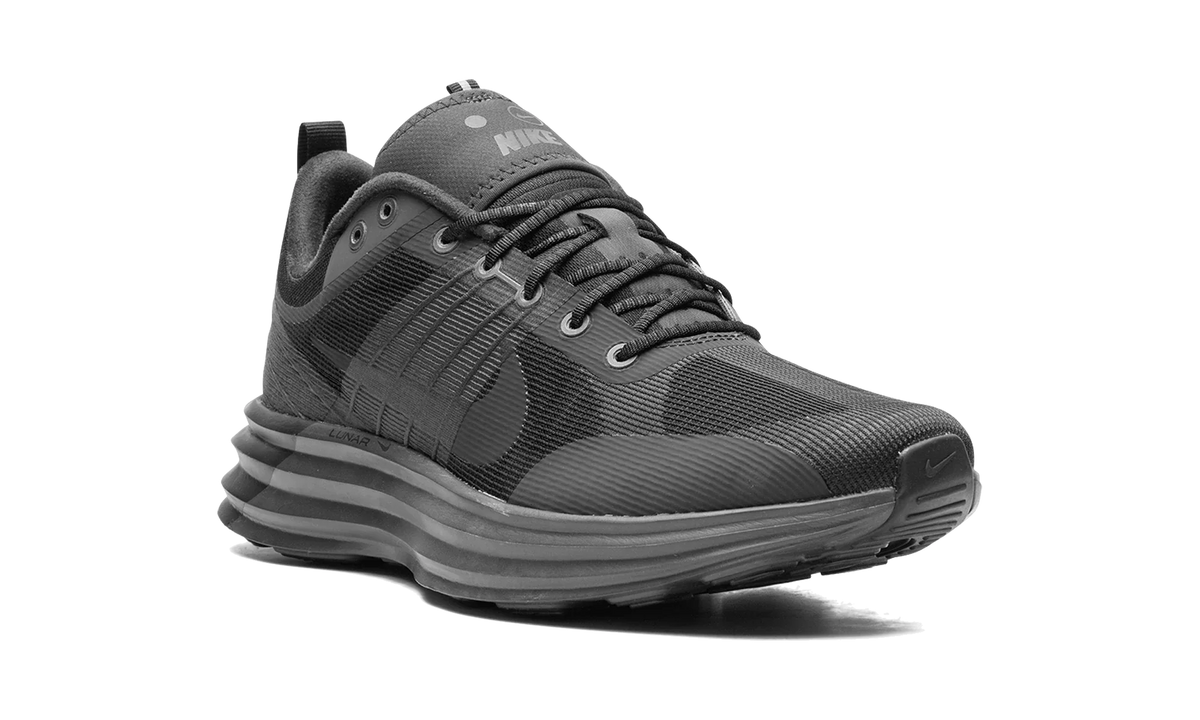 Overkicks - Nike Lunar Roam Dark Smoke Grey Black (DV2440-002) - detalle lateral interior