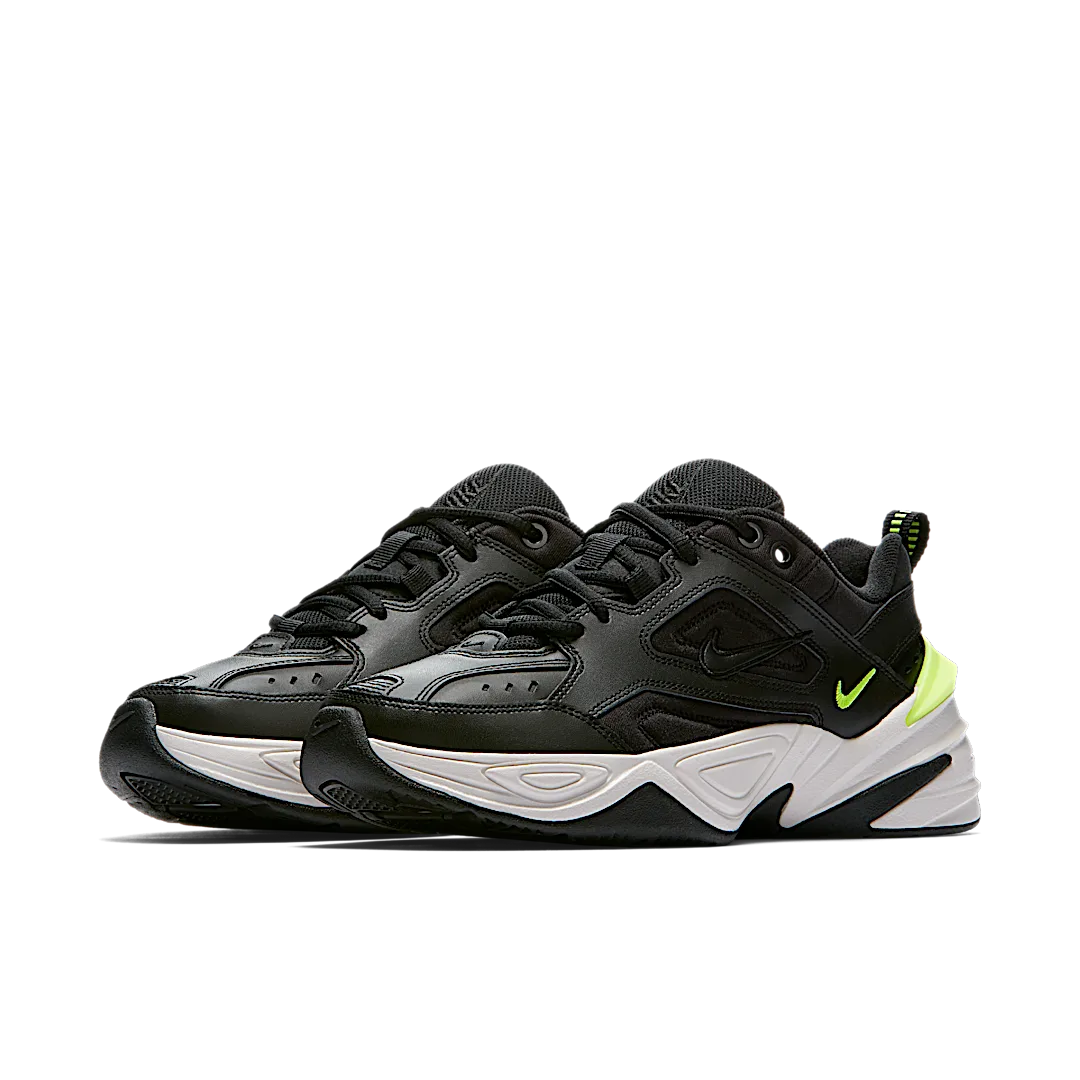 Overkicks - Nike M2K Tekno Black Volt (Womens) (AO3108-002) - vista trasera