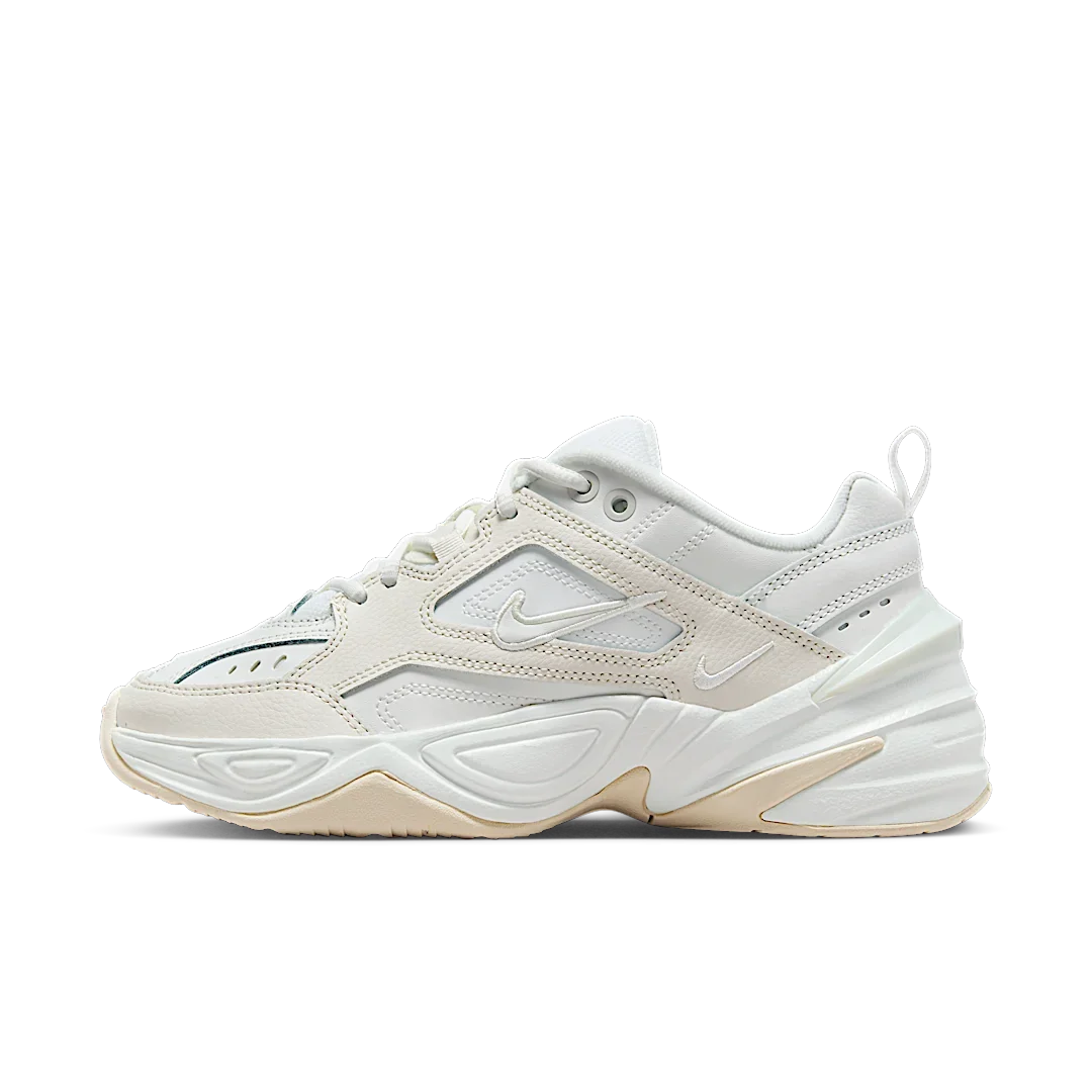 Overkicks - Nike M2K Tekno Summit White (Womens) (AO3108-006) - vista lateral