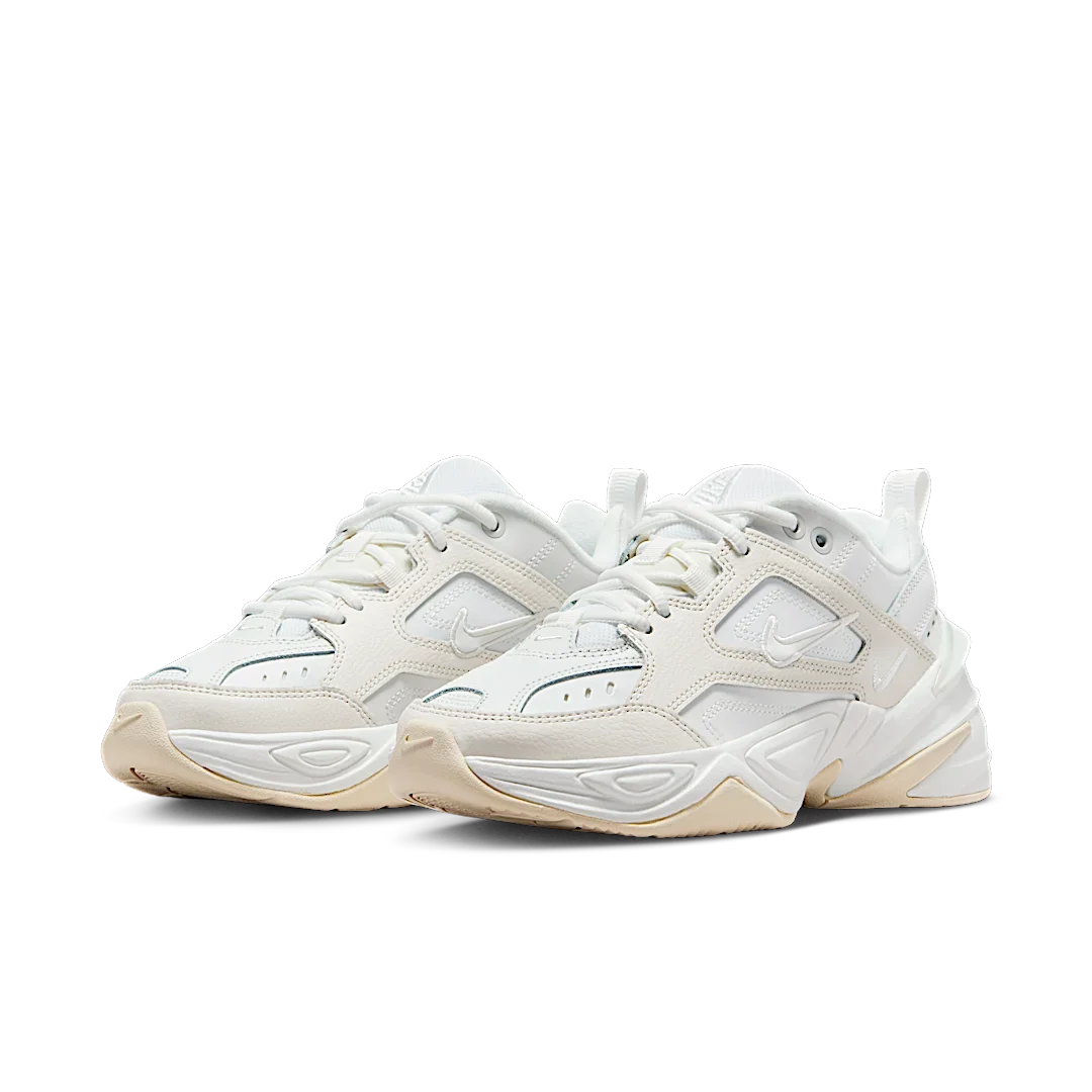Overkicks - Nike M2K Tekno Summit White (Womens) (AO3108-006) - vista trasera
