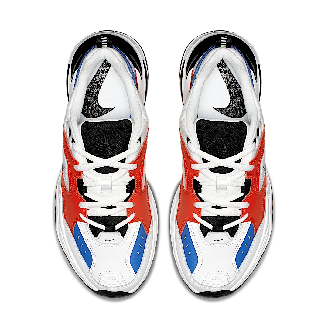 Overkicks - Nike M2K Tekno White Black Orange (Womens) (AO3108-101) - par completo