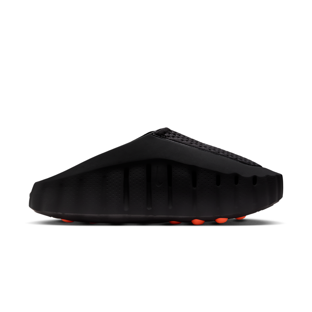 Overkicks - Nike Mind 001 Slide Black Chrome (Womens) (HQ4309-001) - vista trasera