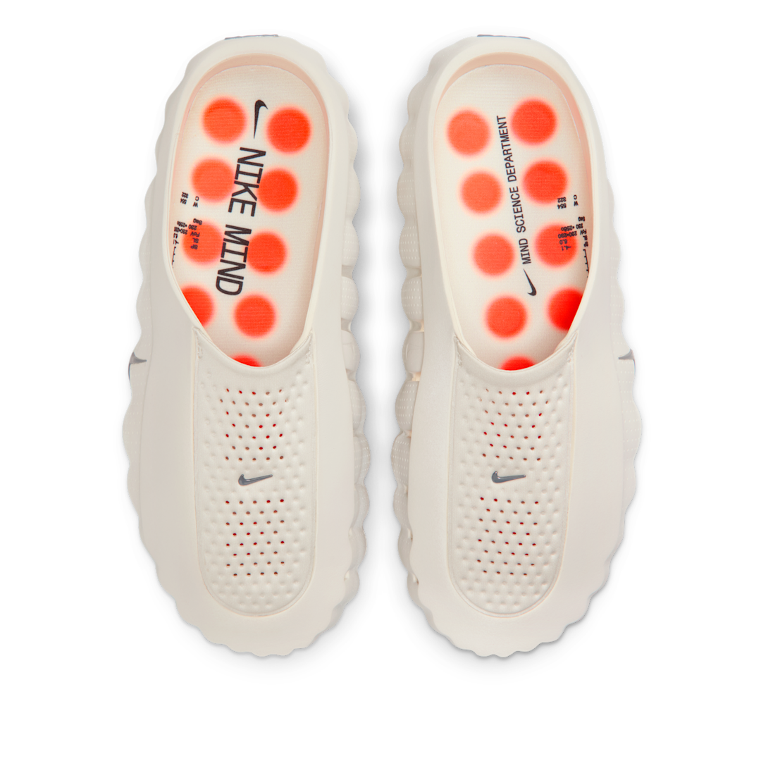 Overkicks - Nike Mind 001 Slide Light Bone (HQ4307-002) - vista trasera
